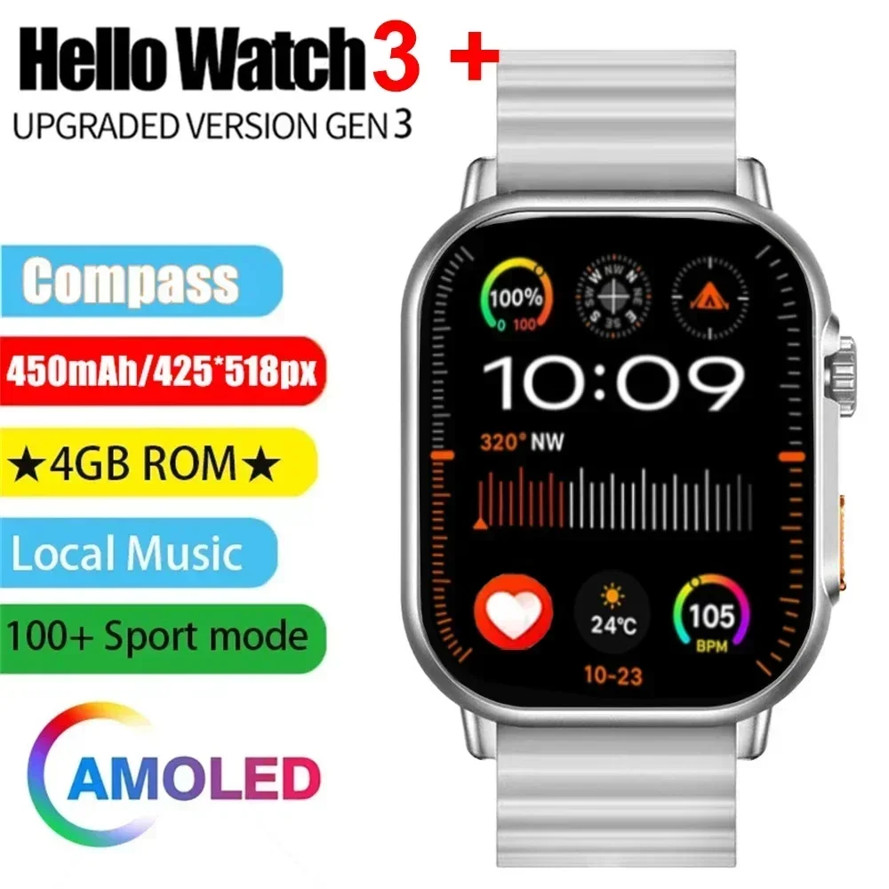 Montre Connectée Argent