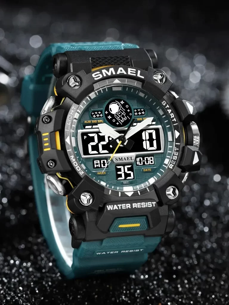 Montre Digitale Et Analogique