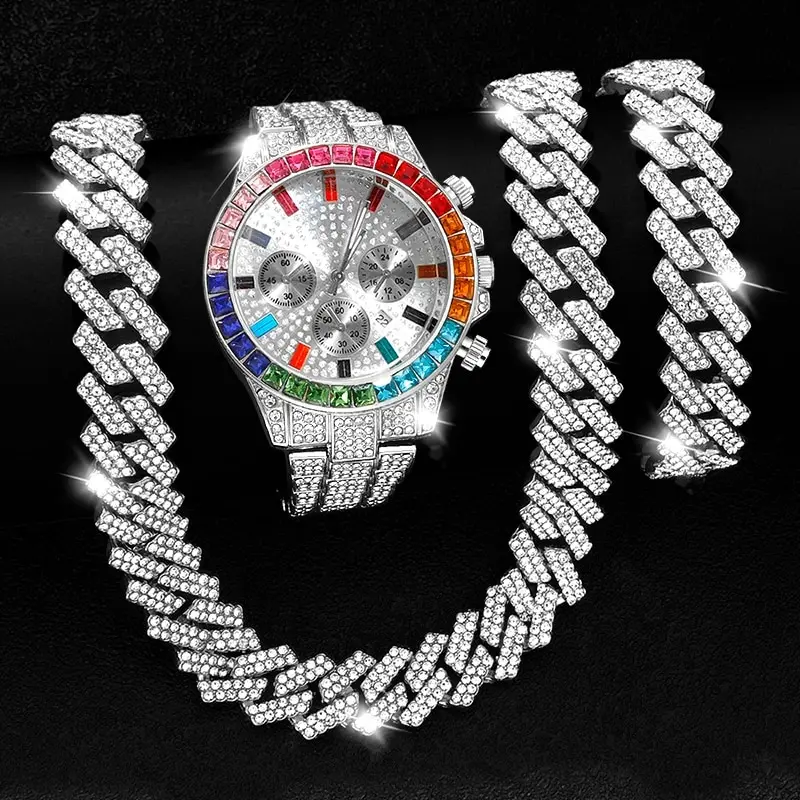 Montre Bling Bling Homme