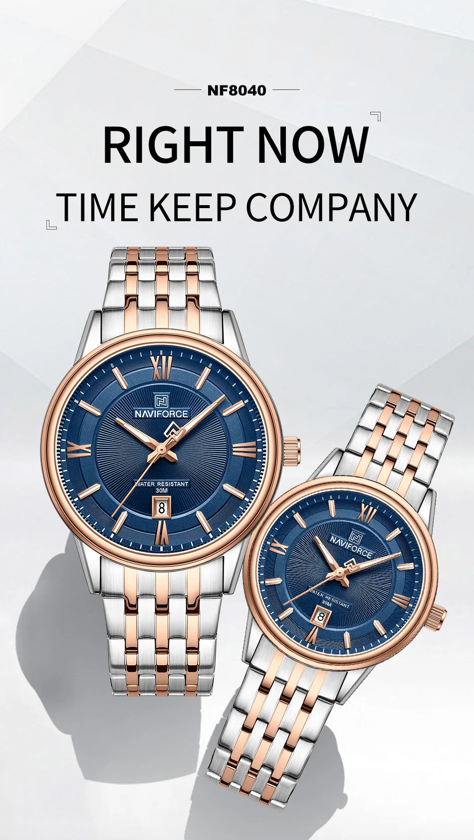 Montres pour amoureux NAVIFORCE