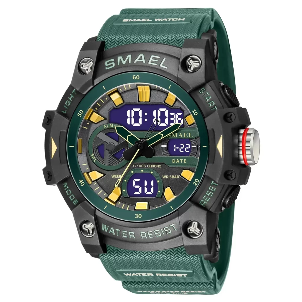 Montre Digitale Et Analogique