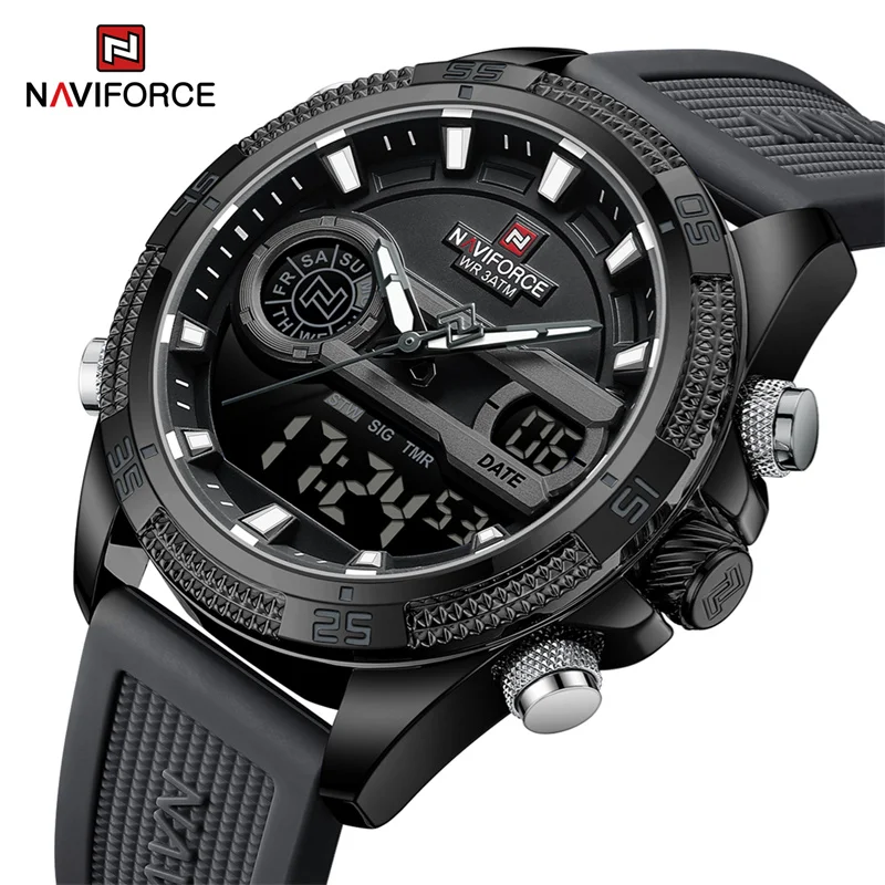 Montre Homme Digital Et Aiguille
