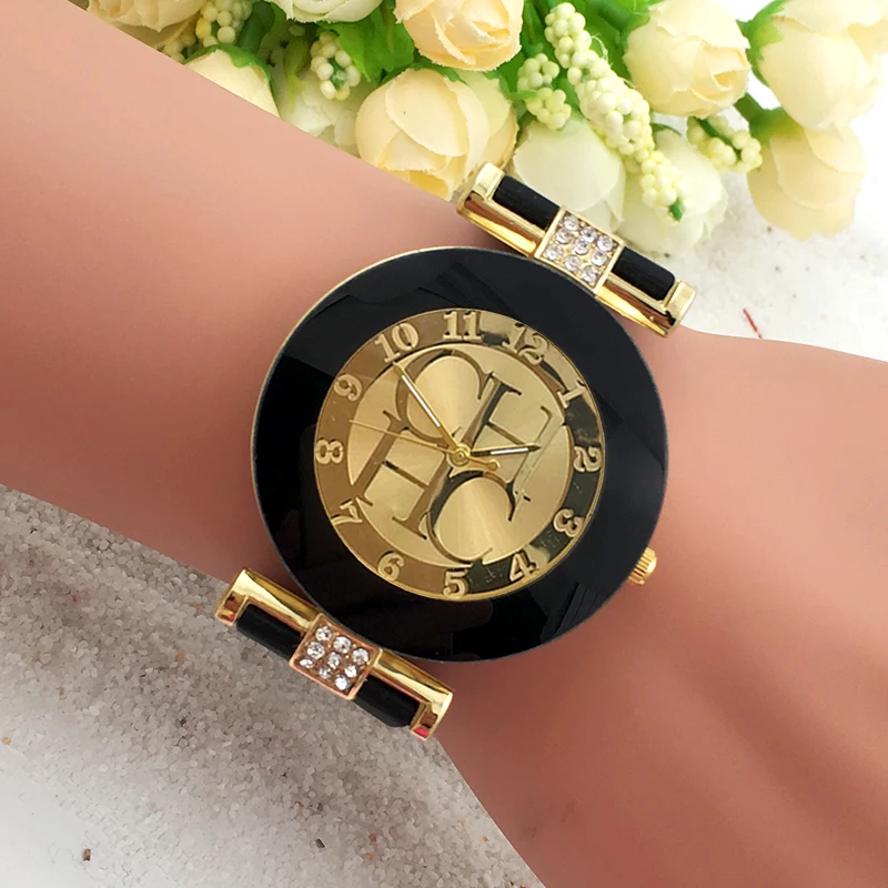 Montre Clyda Femme Plaqué Or